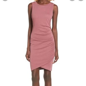 NWT Leith ruched bodycon dress